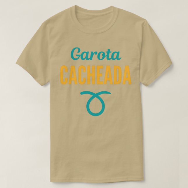 Camiseta Garota Cacheada Curly Chica Hair (Diseño del anverso)