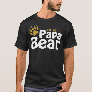 Camiseta garra de oso de la papá est 2010