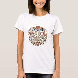 Camiseta Garra de Perro Gráfica 4K DTG
