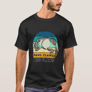 Camiseta Garras Patitas Grandes Defectos Amantes de los Gat
