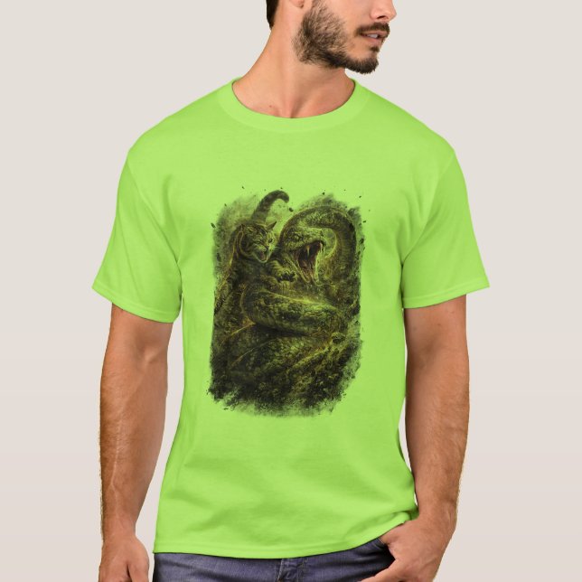 Camiseta Garras vs Colmillos. (Anverso)