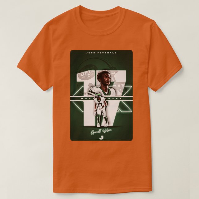 Camiseta Garrett Wilson 17 (Diseño del anverso)