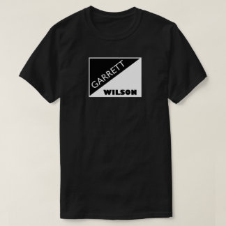 Camiseta Garrett Wilson Blanco y Negro