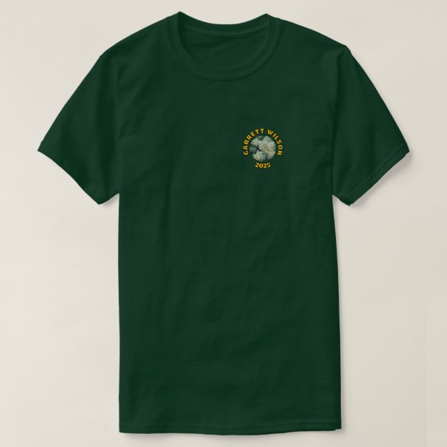 Camiseta Garrett Wilson Flores (Diseño del anverso)