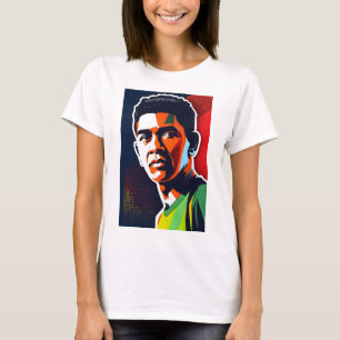 Camiseta Garrincha - Leyenda brasileña de fútbol