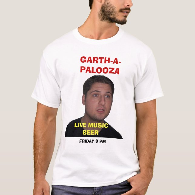CAMISETA GARTH-A-PALOOZA (Anverso)
