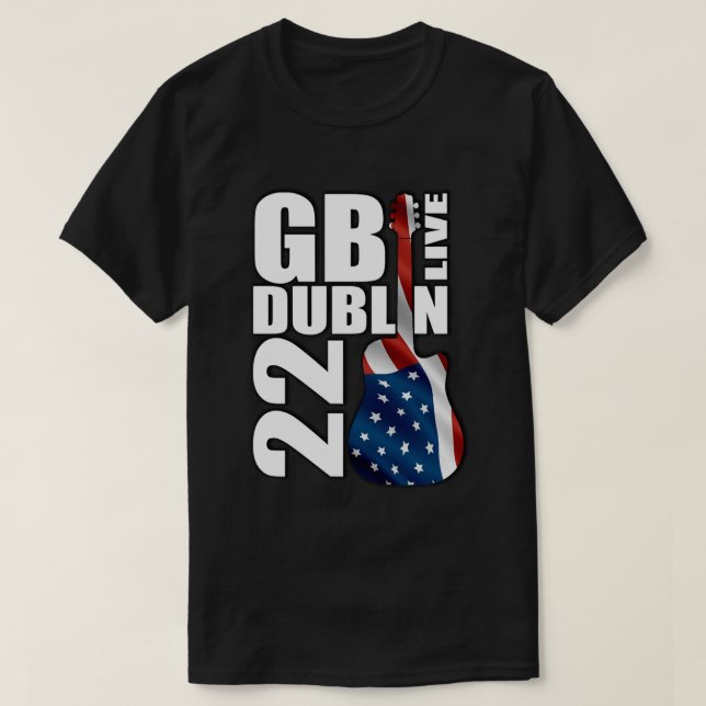Camiseta Garth Brooks - GB Live Dublin 2022 Croke Park Clas (Diseño del anverso)