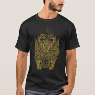 Camiseta Garuda Rey de Aves Dios de la India Dios hindú Gar