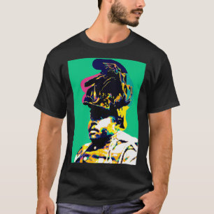 Camiseta Garvey Pan African Pop Art Marcus Black History St