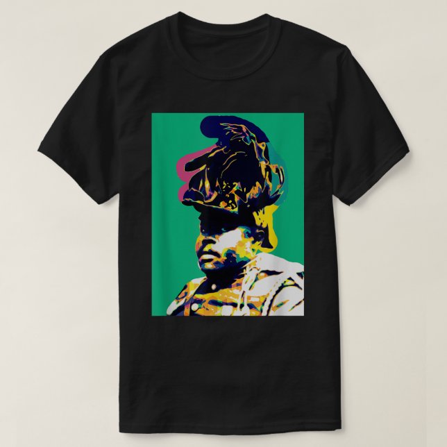 Camiseta Garvey Pan African Pop Art Marcus Black History St (Diseño del anverso)