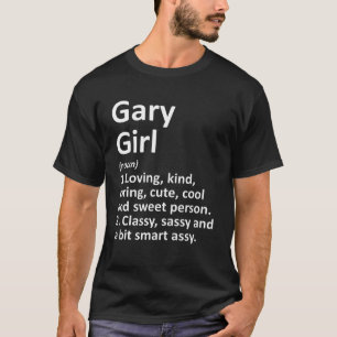 Camiseta GARY CHICA EN INDIANA Funny City Home Roots Regalo