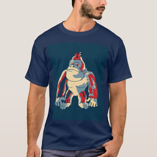 Camiseta Gary el Gorila para Presidente  (Anverso)