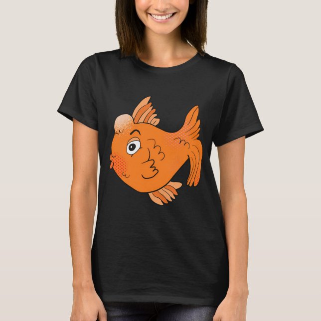 Camiseta Gary el pez dorado (Anverso)