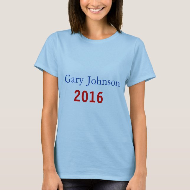 Camiseta Gary Johnson 2016 (Anverso)