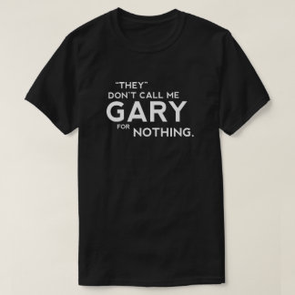Camiseta Gary name T-shirt