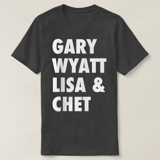 Camiseta Gary Wyatt Lisa y Chet Science (Diseño del anverso)