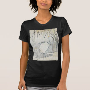 Camiseta Garza debajo de un sauce por Ryuryukyo, Shinsai