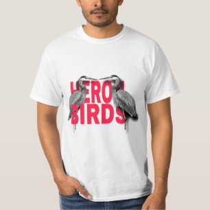 Camiseta garzas