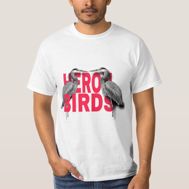 Camiseta garzas (Anverso)