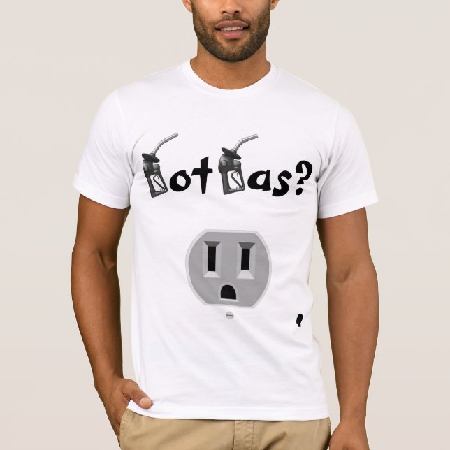Camiseta ¿Gas conseguido? (Anverso)