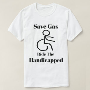 Camiseta Gas divertido de la reserva - los inabilitados del