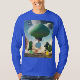 Camiseta Gas fuera de este mundo: Alienígenas divertidísimo