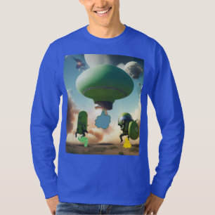 Camiseta Gas fuera de este mundo: Alienígenas divertidísimo