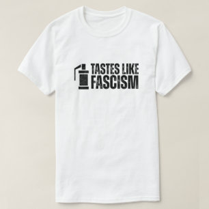 Camiseta Gas lacrimógeno sabe a fascismo Protesta