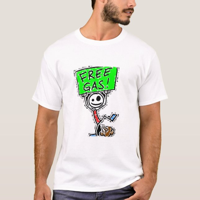 Camiseta Gas libre (Anverso)