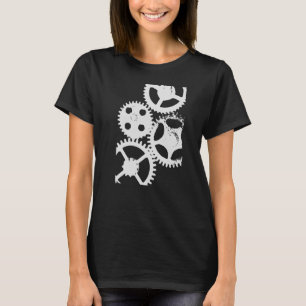 Camiseta Gases de molturación Gases de vapor Clockwork Watc