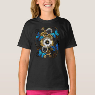 Camiseta Gases de vapor y mariposas azules