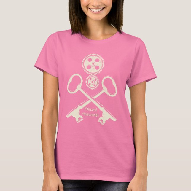 Camiseta Gases y claves de la industria de la discordia par (Anverso)