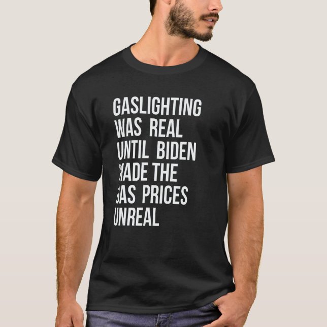 Camiseta Gaslighting Is Not Real (Anverso)