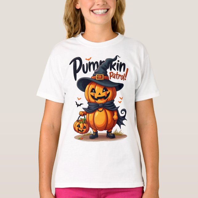 Camiseta Gasolina de calabaza (Anverso)