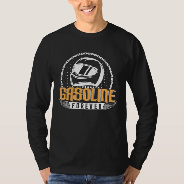 Camiseta Gasoline Forever  Gas Cars  2 (Anverso)