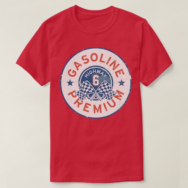 Camiseta Gasoline Highway Premium (Diseño del anverso)