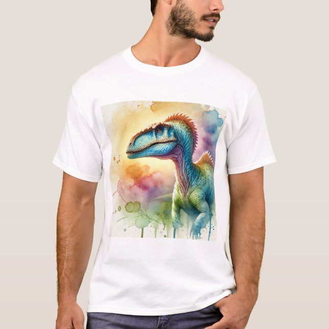 Camiseta Gasosaurus 200924AREF143 - Watercolor (Anverso)