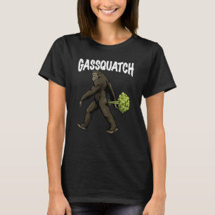 Camiseta Gassquatch Crazy Animal Love Women Ape Wild Forest