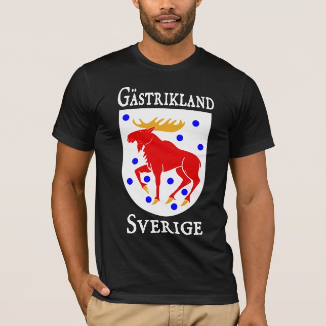 Camiseta Gästrikland, Suecia (Sverige) (Anverso)