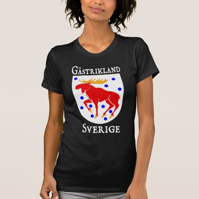 Camiseta Gästrikland, Suecia (Sverige) (Anverso)