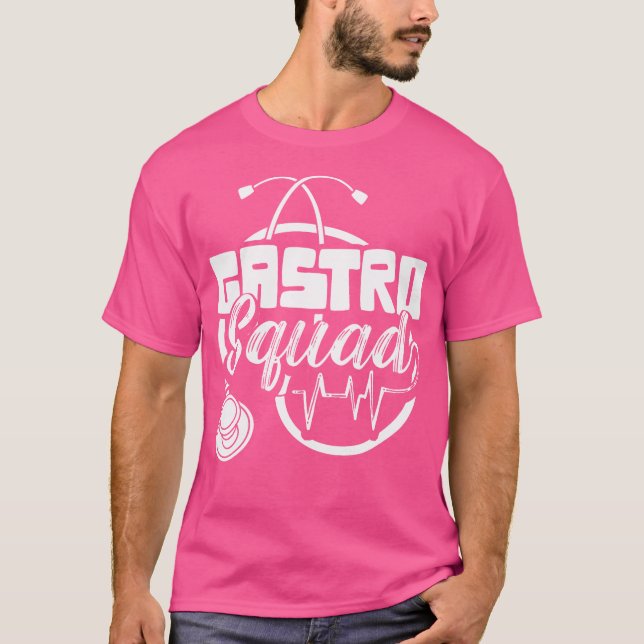 Camiseta Gastroent Gi Médico Gi Asistente Médico Gastro Squ (Anverso)