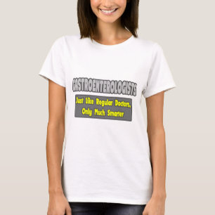 Camiseta Gastroenterólogos... más inteligentes