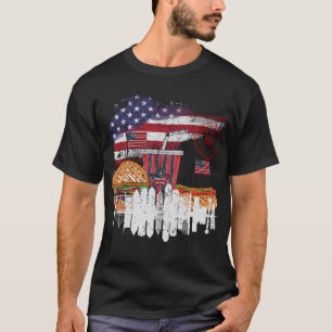 Camiseta Gastronomía de Estados Unidos