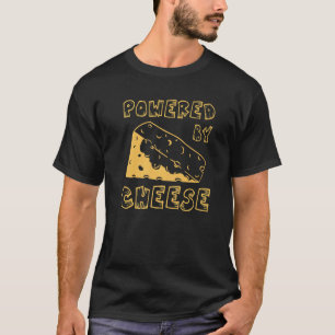 Camiseta Gastronomía De Queso De Gouda Alimentada Por Queso