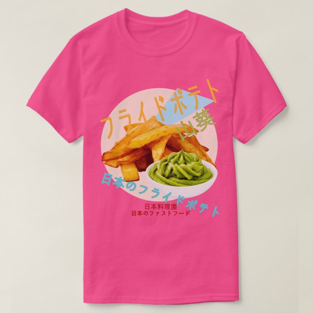 Camiseta Gastronomía rápida japonesa (Diseño del anverso)