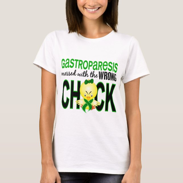 Camiseta Gastroparesis ensució con el polluelo incorrecto (Anverso)