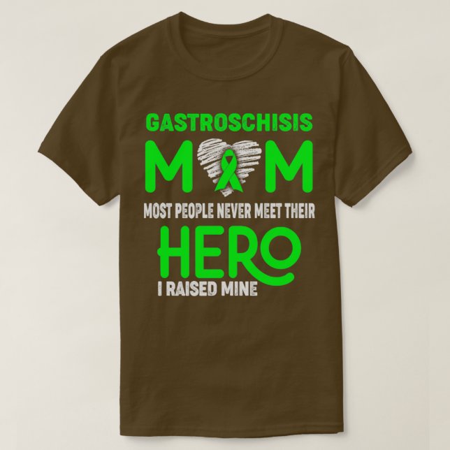 Camiseta Gastroschisis Mamá La Mayoría De La Gente Nunca La (Diseño del anverso)