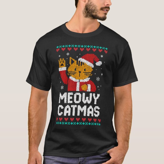 Camiseta Gat Navidad (Anverso)