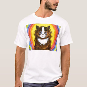 Camiseta Gata Arcoíris