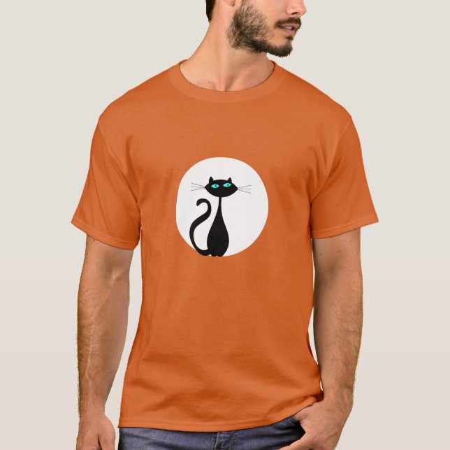 Camiseta Gata de la Luna (Anverso)